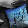 Creep It Real Throw Pillow