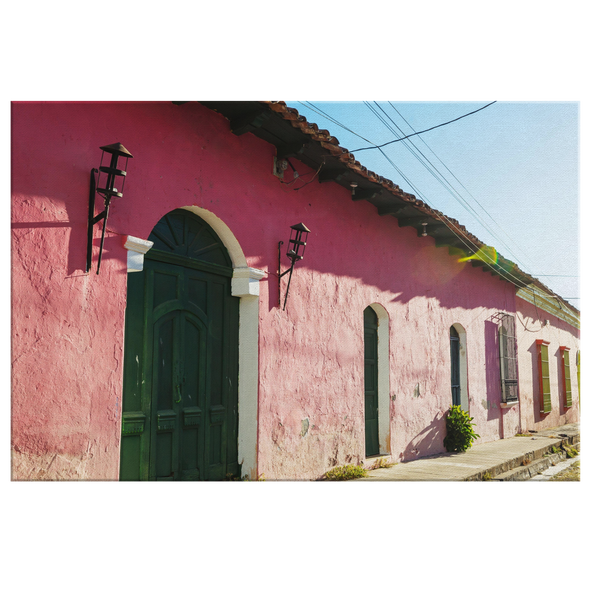 San Salvador Street El Salvador Canvas Wall Art