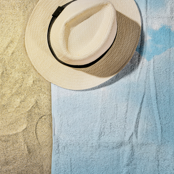 Happy Dog Beach Towel