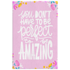 To be Amazing Canvas Wall Art