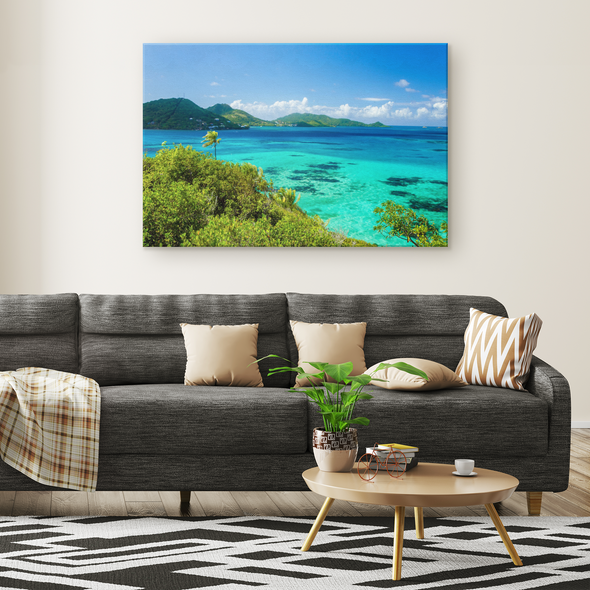 San Anderes Beach Colombia Canvas Wall Art