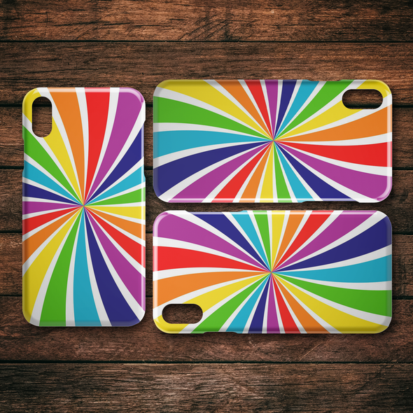 Feeling Rainbow iPhone case