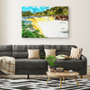 Canaima Falls in Venezuela Watercolor Style Painting Canvas Wall Art