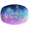 Dashing Through The Snow 10" Dinner Plate