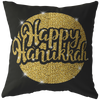 Happy Hanukkah Fancy Throw Pillow