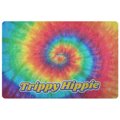Trippy Hippie Floor Mat