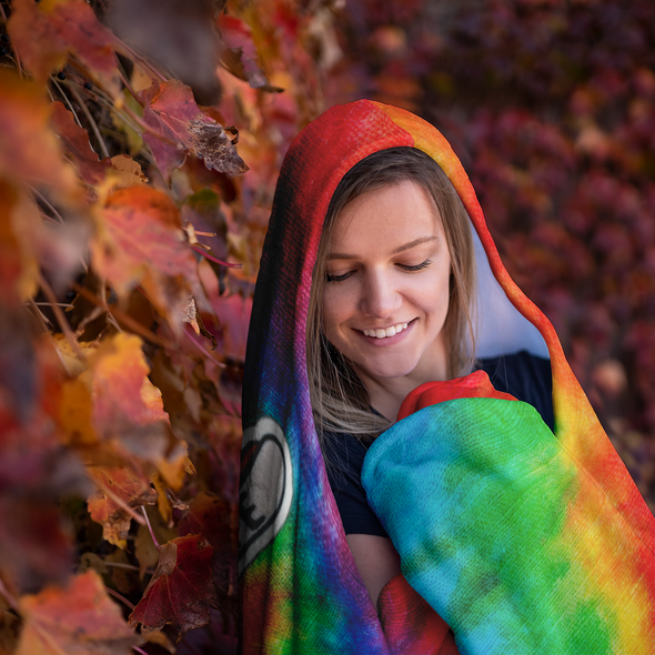 Peace, Love, Unity Fleece Blanket