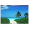 Playa Varadero Cuba Oleo Painting Style Canvas Wall Art