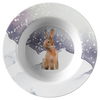 Amazing Winter Rabbit 8.5" bowl