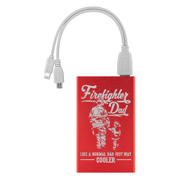Firefighter Dad Power Bank