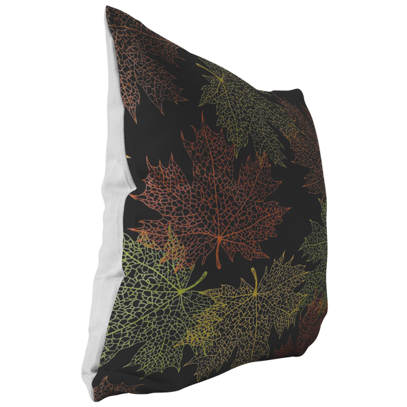 Fall Leaves Throw Pillow