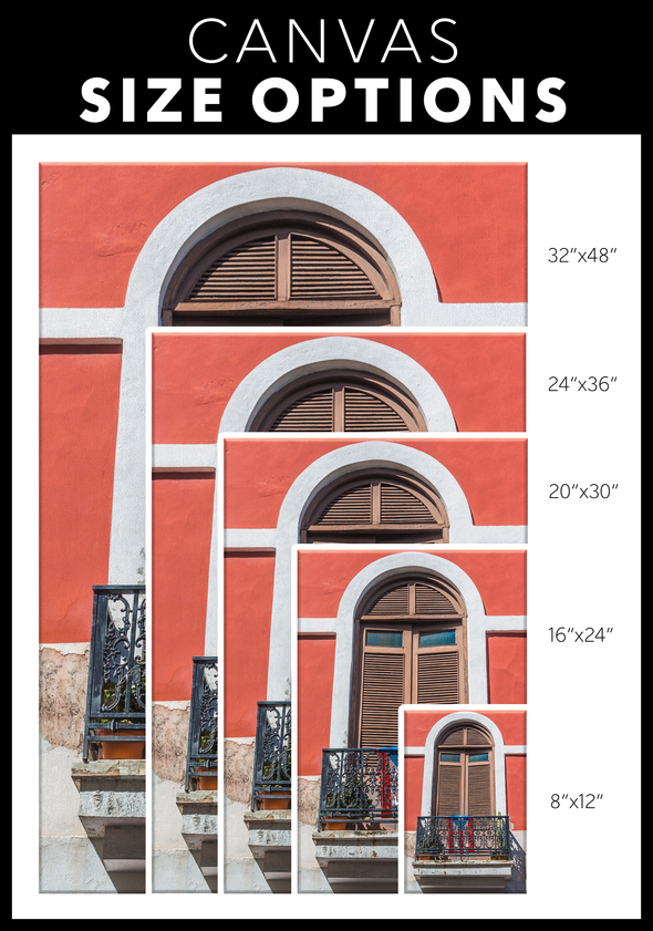 Old San Juan Puerto Rico Canvas Wall Art