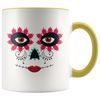 Dia de los Muertos Girl 11oz Accent Mug