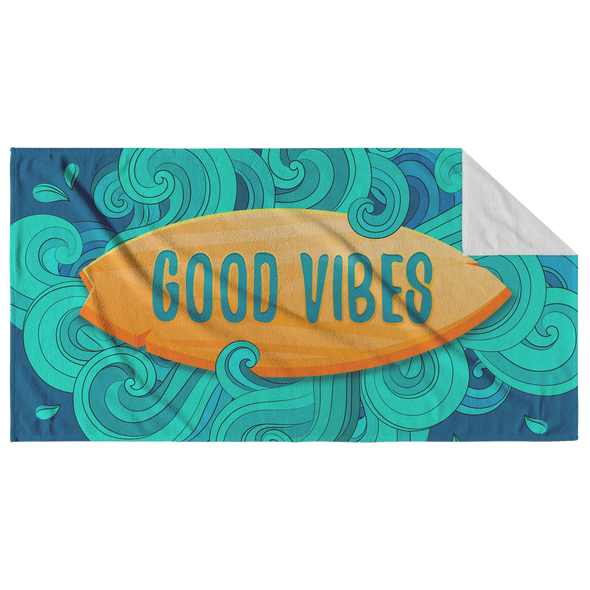 Good Vibes Beach Towel