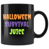 Halloween Survival Juice 11oz Black Mug