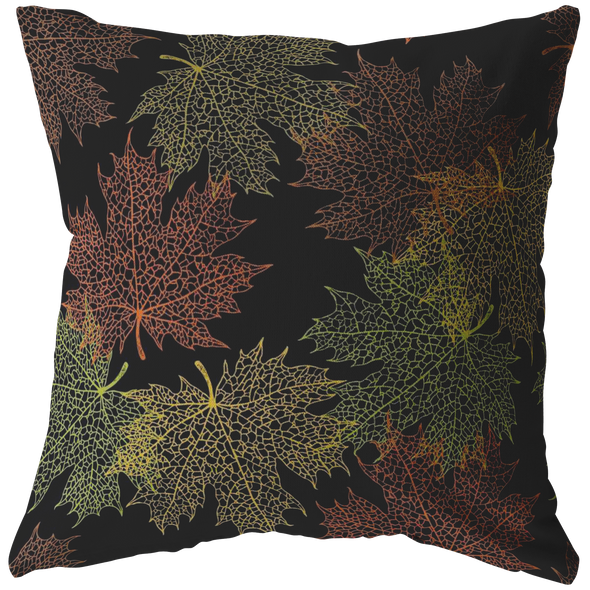 Fall Leaves Throw Pillow