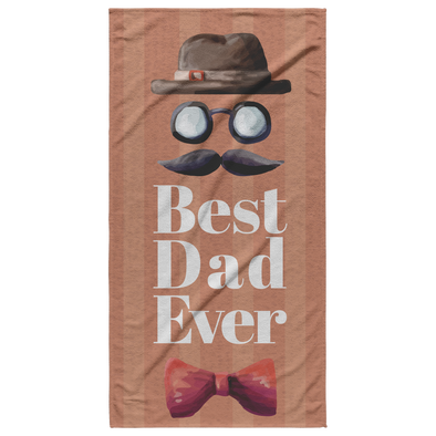 Best Dad Ever Beach Towel