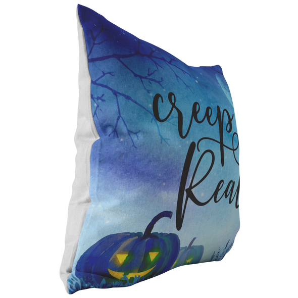 Creep It Real Throw Pillow