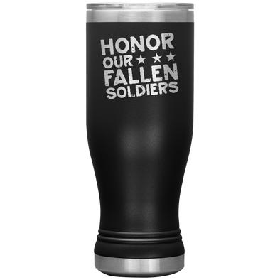 Honor Our Fallen Soldiers 20oz Modern Tumbler