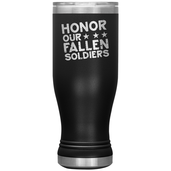 Honor Our Fallen Soldiers 20oz Modern Tumbler