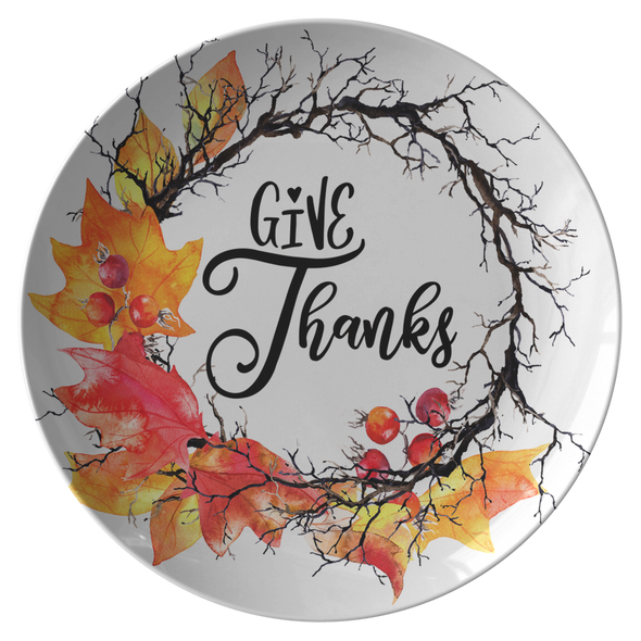 Give Thanks 10" Dinner Plate