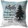 Our Roots Remain As One Christmas Throw PIllow