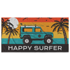Happy Surfer Beach Towel
