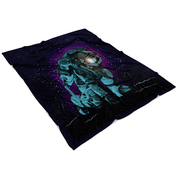 Space Travel Fleece Blanket