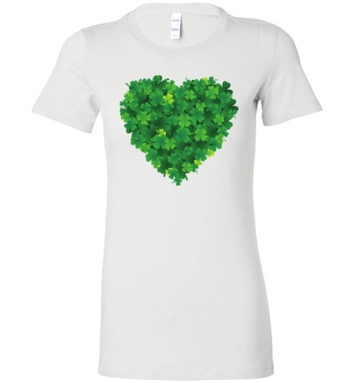 Green Love Women's Slim Fit T-shirt