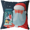 Magic Time Santa Claus Throw Pillow