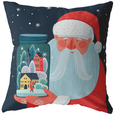 Magic Time Santa Claus Throw Pillow