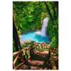 Cataracas Celeste Tenorio National Park Costa Rica Canvas Wall Art