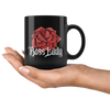 Boss Lady Black 11oz Black Mug