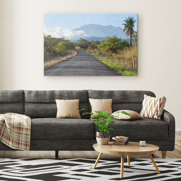 Road To Baru Volcano Panama Canvas Wall Art