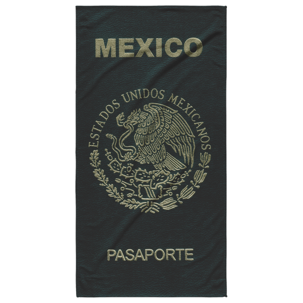 Passport Mexico Beach Towel