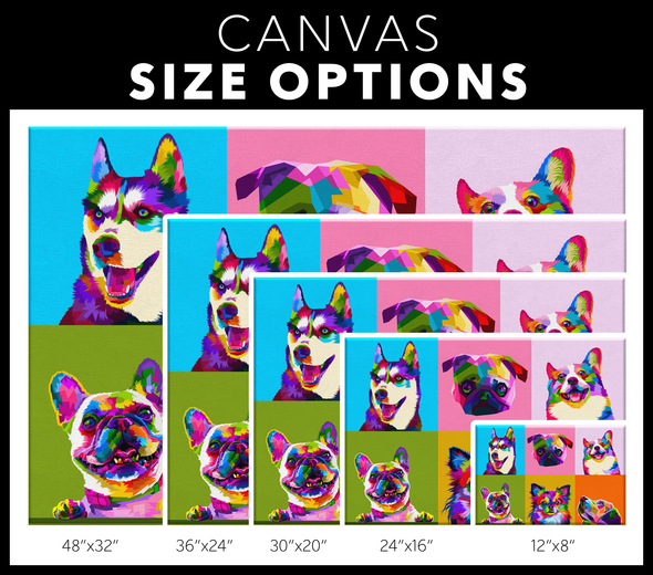 Dogs' Lover Canvas Wall Art