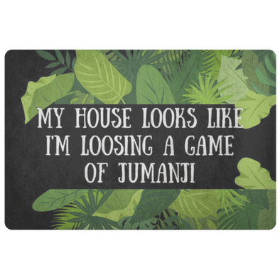 Loosing A Game Of Jumanji Floor Mat