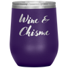 Wine & Chisme 12oz Wine Tumbler