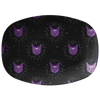 Moonlight Purple Cat 10" x 14" Serving Platter