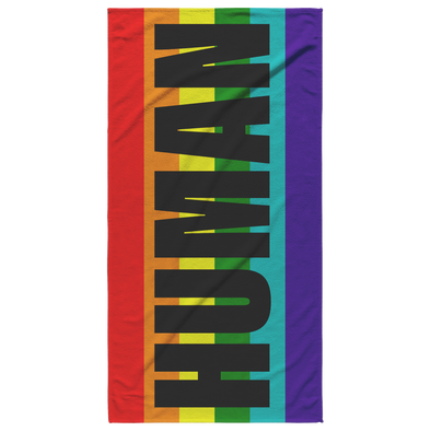 Human Pride Beach Towel