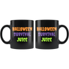 Halloween Survival Juice 11oz Black Mug