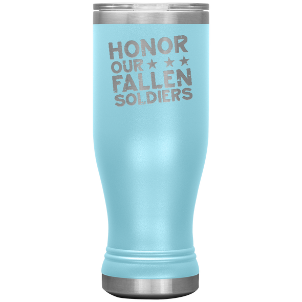 Honor Our Fallen Soldiers 20oz Modern Tumbler