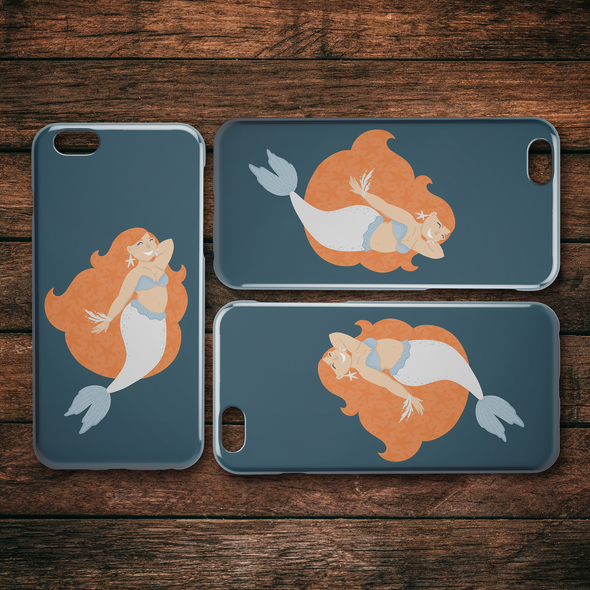 Summer Mermaid iPhone Case