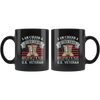 Retired Badass Black Mug