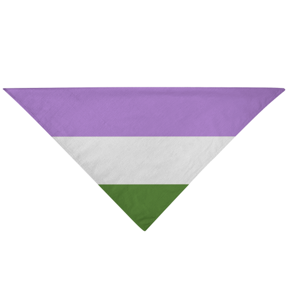 Queer Pride Flag Pet Bandana