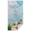 Happy Dog Beach Towel