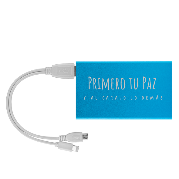 Primero Tu Paz Y Al Carajo Lo Demas Power Bank