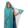 Friendly Snowman Hooded Blanket