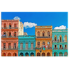 Habana Vieja Cuba Oleo Style Painting Canvas Wall Art