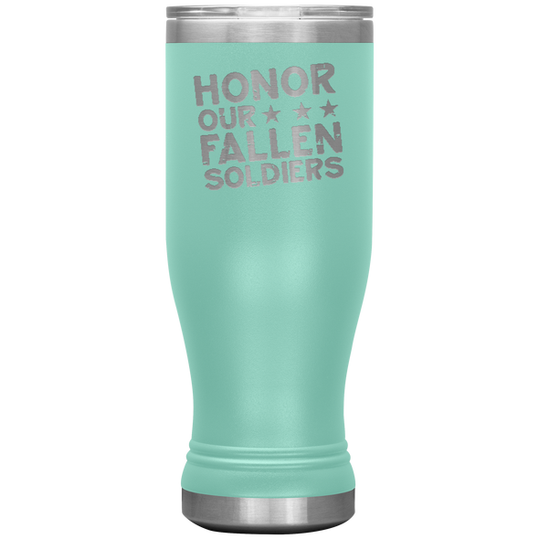 Honor Our Fallen Soldiers 20oz Modern Tumbler